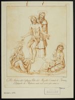 Christ with God, the Virgin Mary and Saint