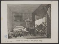 Condorcet se donnant la mort dans sa prison