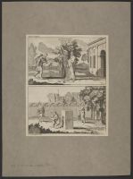 Plate 29: Two scenes showing light against darkness and the contrary, with a third or middle tint