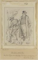 Flag of truce - cartoon for 'Punch'