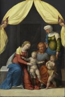 The Holy Family with the Infant Saint Elizabeth and John the Baptist