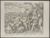 The miracle of Christ feeding the five thousand