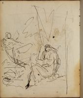 Page of a sketchbook (recto)