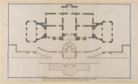 Ground plan of the Villa del Pigneto Sacchetti at Castelfusano,  near Ostia