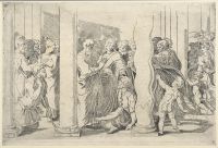 Saints Peter and John Healing the Lame Man