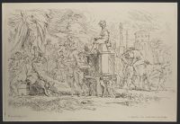 Mythological scene