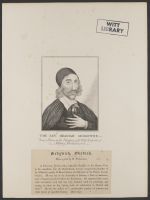 Portrait of Reverend Obadiah Sedgewick