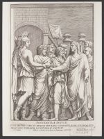 Plate 6 of 'Admiranda Romanarum Antiquitatum ac Veteris Sculpturae Vestigia': Providentiae Augusti