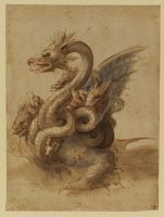 Seven-headed dragon (recto)