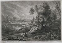 Landscape with a birdnet
