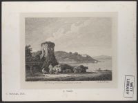 Temple of Venus with part of the Bay of Baiae