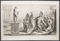 Aeneas offering a sacrifice to the Gods
