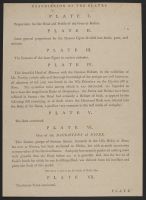 Text for drawing manual. Description of the Plates, page 2 of 5