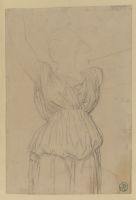 Study for the figure of Fame in sketch for 'The 'Apotheosis of Napoleon I'