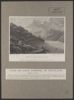 View on Loch Lomond Lake