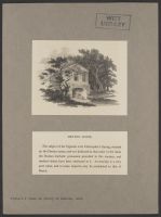 Vignette showing St. Christopher's Spring on the Denton estate
