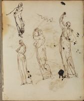 Page of a sketchbook (recto)