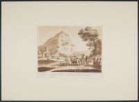 View of Delphi with a Procession