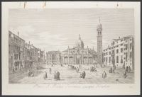 Platea S. Mariae Formosae, ejusque Templum (View of the Piazza of Santa Maria Formosa)