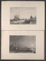 The Exchange and part of the Fortress from the Neva, St. Petersburg