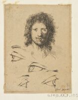 Head of a Young man and four eyes