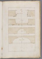 Page 32. Ground plan for a doorway, window and two niches.