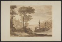 Aeneas landing at Pallanteum