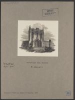 Vignette showing White-Friars Gate, Stamford