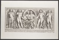 Plate 78 of 'Admiranda Romanarum Antiquitatum ac Veteris Sculpturae Vestigia': Quatuor anni tempera