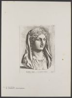 Antique bust of Faustina