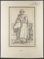 Old woman with bag, standing, from "Rustic Figures after Nature"