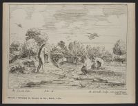 River scene with bathers