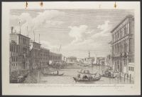 Ab Aedibus hinc Grimanorum, illinc Thronorum usque ad Canalem Regium (View from Palazzo Vendramin)