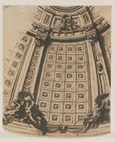 Design for the decoration of the dome of Saint Paul's, London  (recto)