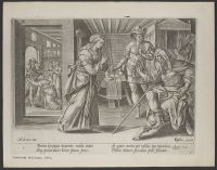 The Widow's Oil. Elisha prophesizing the birth of a son.