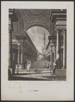 Veduta dei Regi Uffizi di Firenze presa da Luno l'Arno