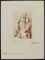 Allegorical female figure, partially destroyed, after Zelotti fresco