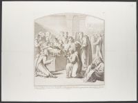 The body of Saint Nilus is led from the monastery of Saint Agatha to the crypt of the Cenobite Church for funerary rites