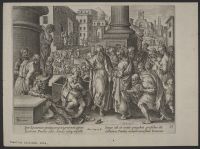 Saint Paul preaching to the people of Lycaonios