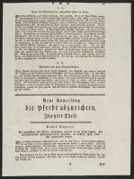 Text from a German edition of William Cavendish's 'La méthode nouvelle et Invention extraordinaire de dresser les chevaux'