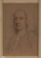 Portrait of Jonathan Richardson the Younger in a wig