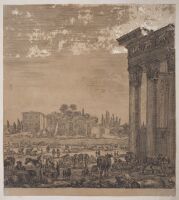 View of Rome and surrounding countryside