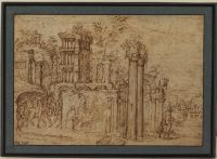 Palatine Hill, with the Temple of Venus and the Septizodium of Septimius Severus