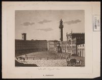 Veduta della Piazza di Siena