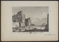 Landscape with ruins
