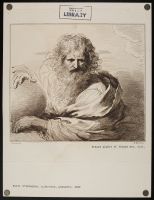Figure of an old man with a beard