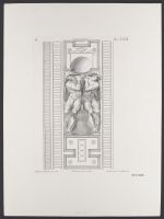 Plate 22: Architectural detail with two nude men