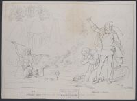 Christian and Hopeful arrive at the Waters of Death