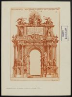 Design for a triumphal arch (Benedict XIII)