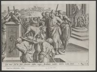 Roboam, following the Counsel of young men alienates from him  the minds of the people.